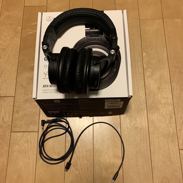 有折りたたみ機能audio-technica ワイヤレスヘッドホン ATH-M50XBT2