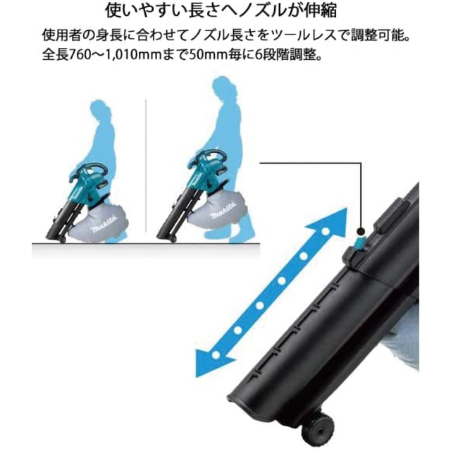 マキタ (makita) ブロワ 18V 充電式ブロワ