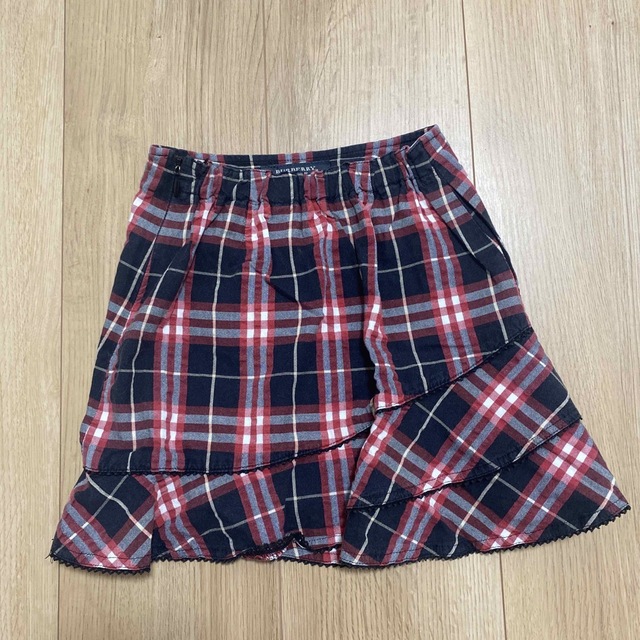 BURBERRY(バーバリー)の【美品】BURBERRY♡チェック スカート 110cm キッズ/ベビー/マタニティのキッズ服女の子用(90cm~)(スカート)の商品写真