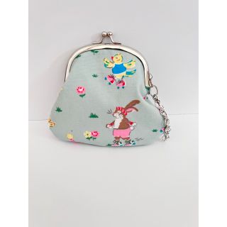 キャスキッドソン(Cath Kidston)のキャスキッドソン ハンドメイド がま口財布 スケートパーティー(財布)