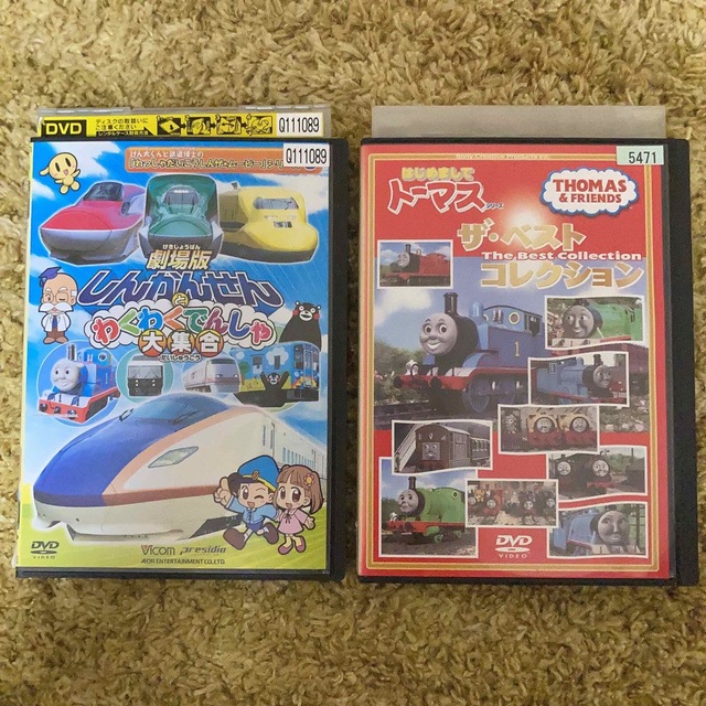 しんかんせん　きかんしゃトーマス　DVD エンタメ/ホビーのDVD/ブルーレイ(キッズ/ファミリー)の商品写真