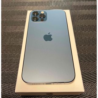 アイフォーン(iPhone)のiPhone12pro 256gb パシフィックブルー　SIMフリー(スマートフォン本体)