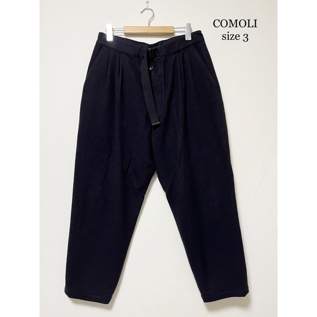 COMOLI コモリ ウールパンツ