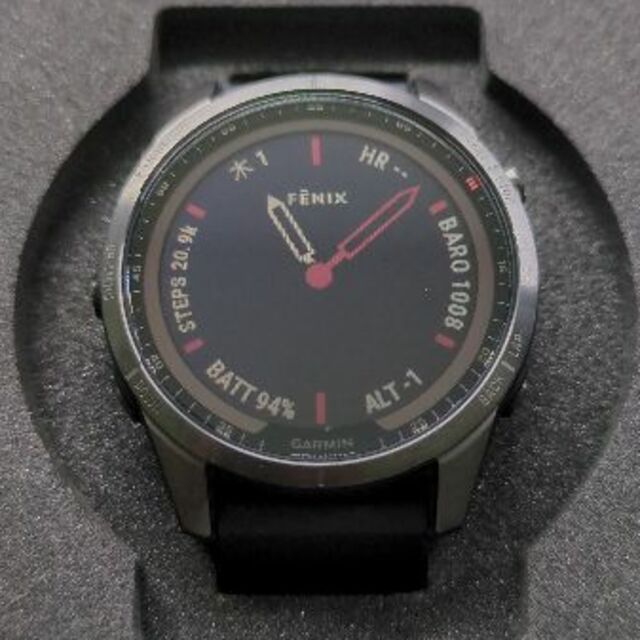 GARMIN(ガーミン)のガーミン Fenix 7S Sapphire Dual Power メンズの時計(腕時計(デジタル))の商品写真