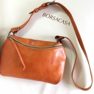 BORSACASA ボルサカーサ ショルダーバッグ キャメルの通販 by ひまわり