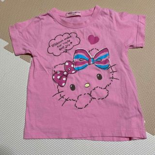 ハローキティ(ハローキティ)の★中古★ ハローキティ　Tシャツ　ピンク(Tシャツ/カットソー)