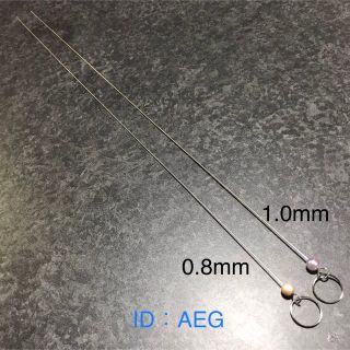 神経締め★0.8mm 1.0mm 全長約48cm 2本セット(その他)