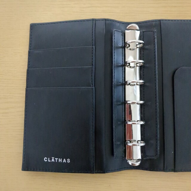 CLATHAS(クレイサス)のクレイサス☆システム手帳カバー☆カメリア インテリア/住まい/日用品の文房具(カレンダー/スケジュール)の商品写真