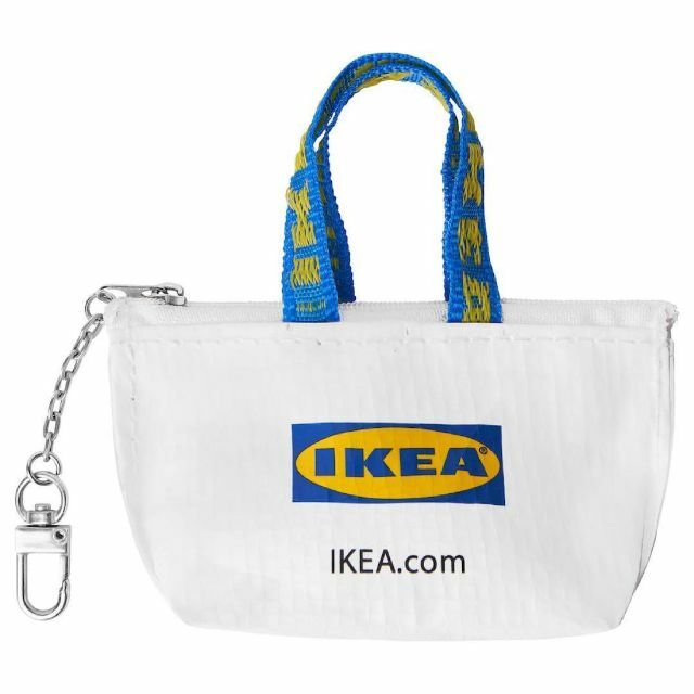 IKEA(イケア)の（ミニ＆S）IKEA（イケア）フラクタ ブルーバッグ　クノーリグ エコバッグ レディースのファッション小物(ポーチ)の商品写真