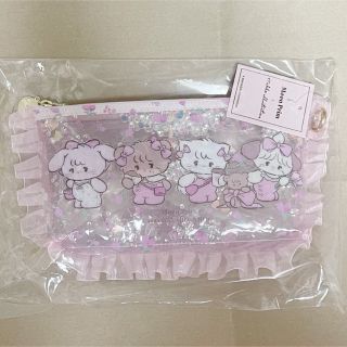 クリアランスバーゲン - moonprim mikko クリアポーチ 織り柄チェック