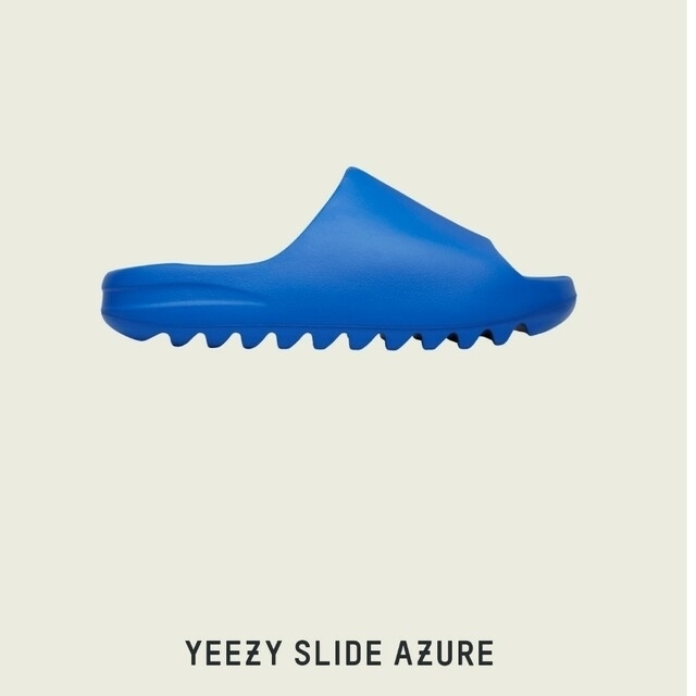 adidas(アディダス)のyeezy slide azure 27.5cm メンズの靴/シューズ(サンダル)の商品写真