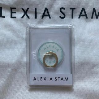 アリシアスタン(ALEXIA STAM)の新品未使用　alexiastam アリシアスタン スマホリング(iPhoneケース)