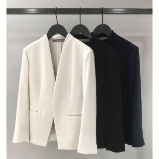 セオリーリュクス(Theory luxe)のTheory luxe 18aw ジャケット(ノーカラージャケット)