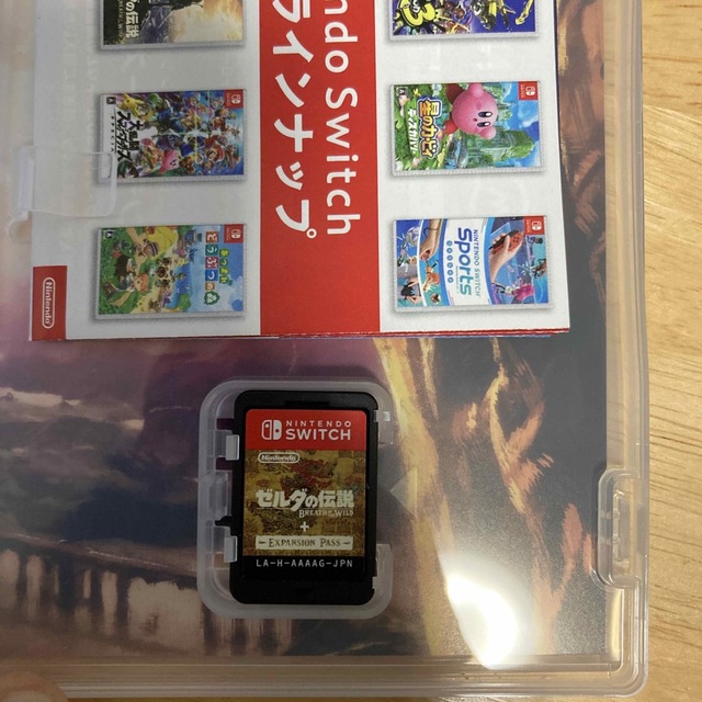 Nintendo Switch(ニンテンドースイッチ)のゼルダの伝説 ブレス オブ ザ ワイルド ＋ エキスパンション・パス Switc エンタメ/ホビーのゲームソフト/ゲーム機本体(家庭用ゲームソフト)の商品写真