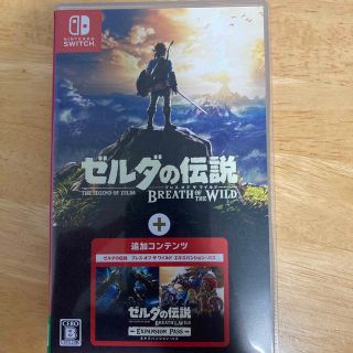 ニンテンドースイッチ(Nintendo Switch)のゼルダの伝説 ブレス オブ ザ ワイルド ＋ エキスパンション・パス Switc(家庭用ゲームソフト)