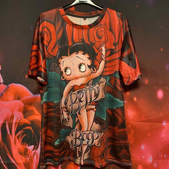 Betty Boop(ベティブープ)のベティ　レアTシャツ　3L 1点限定 メンズのトップス(Tシャツ/カットソー(半袖/袖なし))の商品写真