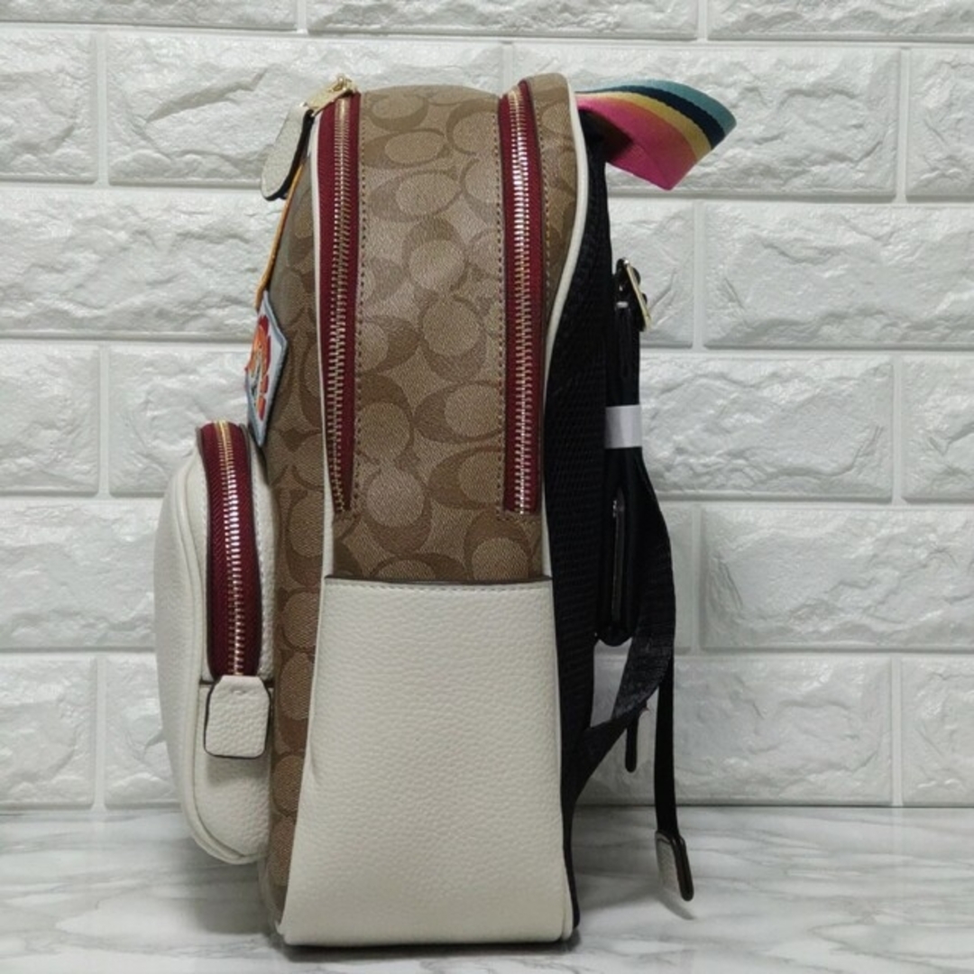 COACH - COACH コーチ スヌーピー コラボ リュック ブラウン ワッペン