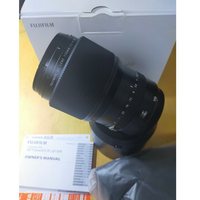 【美品】FUJIFILM フジノン GFレンズ GF 110mm F 2 R L1010g手ブレ補正