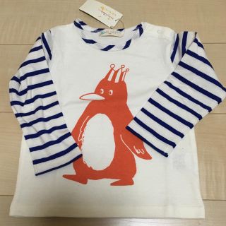 センスオブワンダー(sense of wonder)の【タグ付き新品】BabyCheerペンギンTシャツ 100(Tシャツ/カットソー)