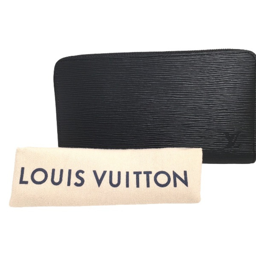 ルイヴィトン M62643 長財布 ブラック  LOUIS VUITTON ジッピーオーガナイザーNM エピ