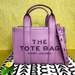 MARC JACOBS - MARK JACOBS ミニトートバッグ レザー パープル 【新品