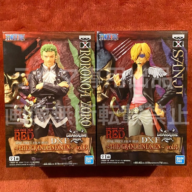 ONE PIECE FILM RED DXF 4種セット フィギュア