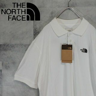 ザノースフェイス(THE NORTH FACE)の✨新品✨ タグ付き THE NORTH FACE ノースフェイス ポロシャツ 白(ポロシャツ)