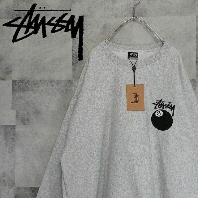 ❗新品❗ ✨即完売モデル✨ stussy 8ボール バックプリント スウェット | フリマアプリ ラクマ