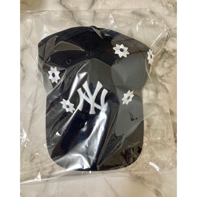 Nick Gear 3D Flower Cap/Navy キャップ Nick Gear 3D Flower Cap/Navy キャップ