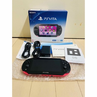 PlayStation Vita - 極美品 PSV PCH-2000 Wi-Fiモデル　ZA15 ピンクブラック