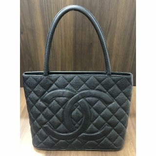 シャネル(CHANEL)の(3691) CHANEL シャネル キャビアスキン 復刻トート ハンドバッグ (ハンドバッグ)