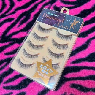 ダイヤモンドラッシュ(Diamond Lash)のダイヤモンドラッシュ ヌーディスウィートシリーズ ヒロインeye(5ペア)♡(つけまつげ)