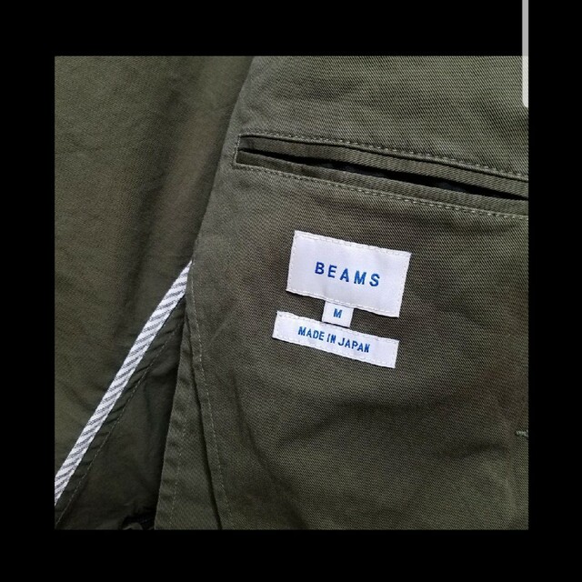 BEAMS ビームス ジャケットカーキ M