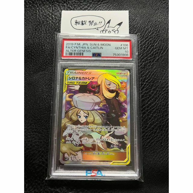 シロナ\u0026カトレアSR 【PSA10】ワンオーナー品 | stamayk.sch.id