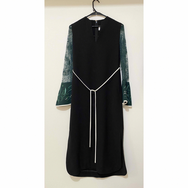 mame - Embroidery Cuffs Lace Sleeves Dressの通販 by aya's mame - Embroidery Cuffs Lace Sleeves Dressの通販 by aya's