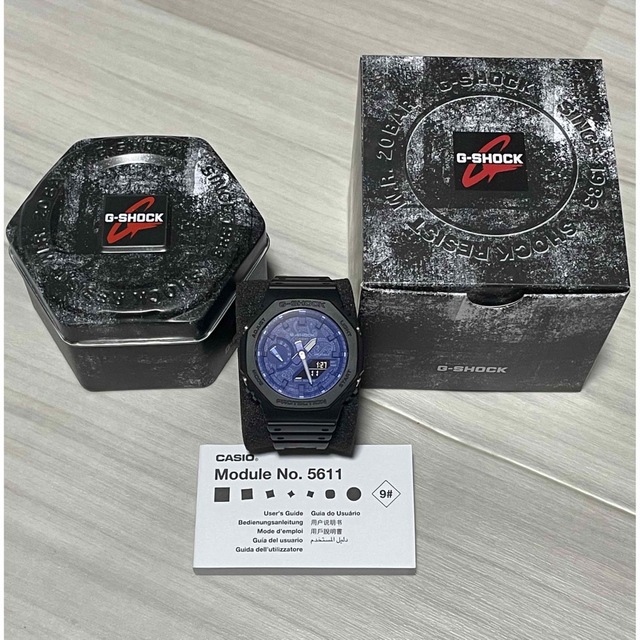 G-SHOCK(ジーショック)のCASIO G-ショック GA-2100BP-1A メンズの時計(腕時計(アナログ))の商品写真
