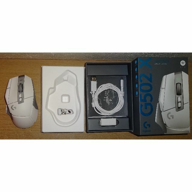 ロジクール G502 X  ワイヤレスゲーミングマウス ホワイト 美品