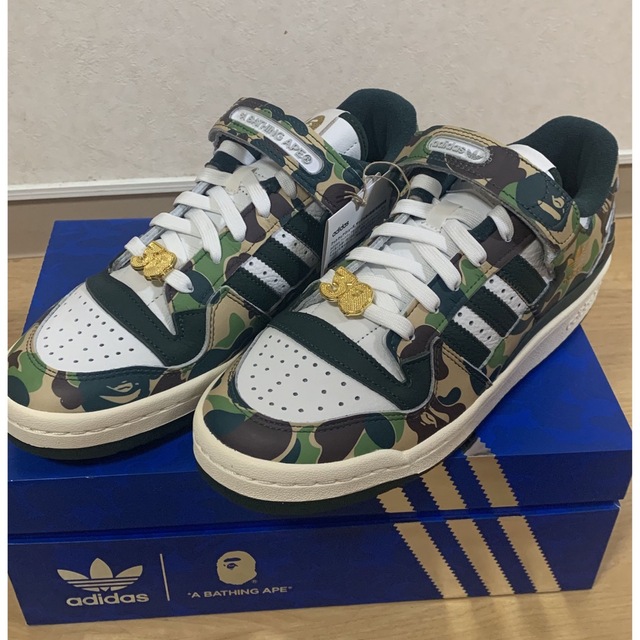 A BATHING APE(アベイシングエイプ)のBAPE × adidas Forum 84 "Green Camo" メンズの靴/シューズ(スニーカー)の商品写真