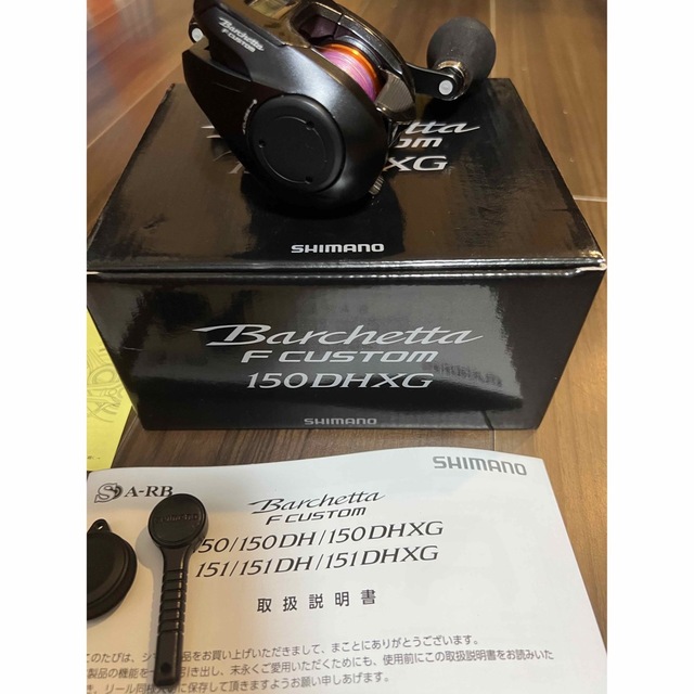 SHIMANO(シマノ)のここまる様専用シマノ SHIMANO バルケッタ Ｆカスタム150DHXG スポーツ/アウトドアのフィッシング(リール)の商品写真