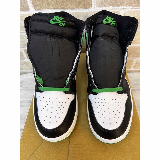 Jordan Brand（NIKE）(ジョーダン)の値下中 ナイキ エアジョーダン1 ラッキーグリーン 28cm 新品未使用未試着品 メンズの靴/シューズ(スニーカー)の商品写真