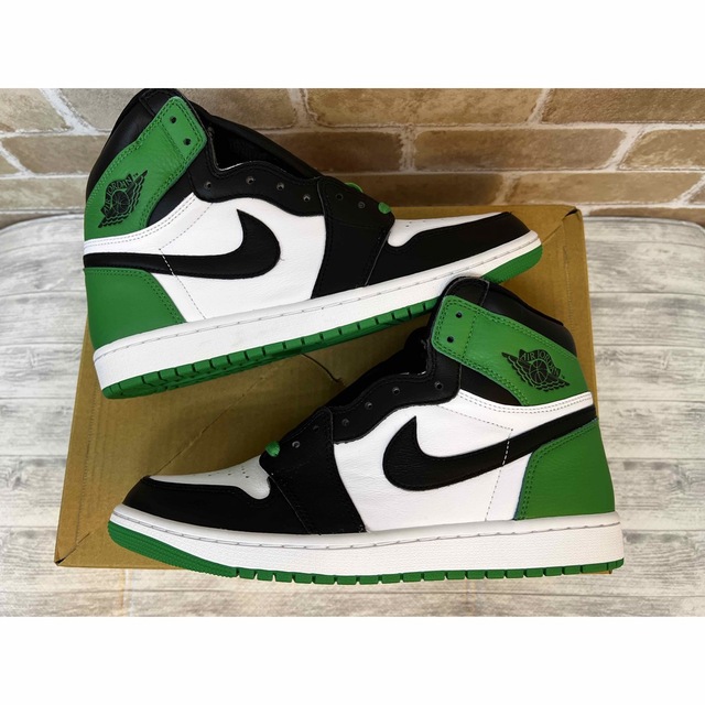 エア ジョーダン 1 low aj1 low ラッキーグリーン　28cm 新品