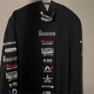 バレンシアガ(Balenciaga)のBALENCIAGA 2019AW マルチロゴ(Tシャツ/カットソー(七分/長袖))