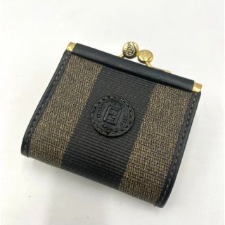 フェンディ(FENDI)のFENDI ペカン がま口 財布(コインケース)