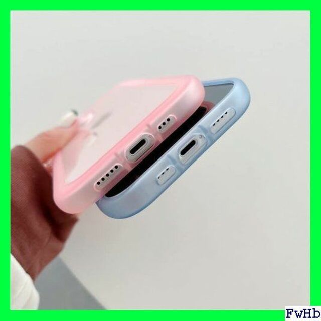 V QLTYPRI iPhone 11 用 ケース クリア 応 - ピンク 86 スマホ/家電/カメラのスマホアクセサリー(モバイルケース/カバー)の商品写真