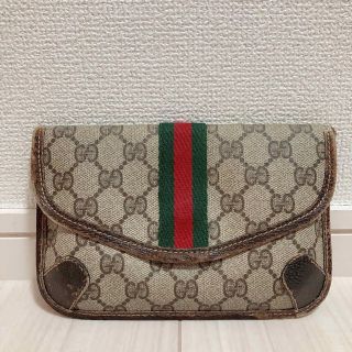 グッチ(Gucci)のGUCCI グッチ レディース クラッチバッグ ポーチ GGスプリーム (クラッチバッグ)