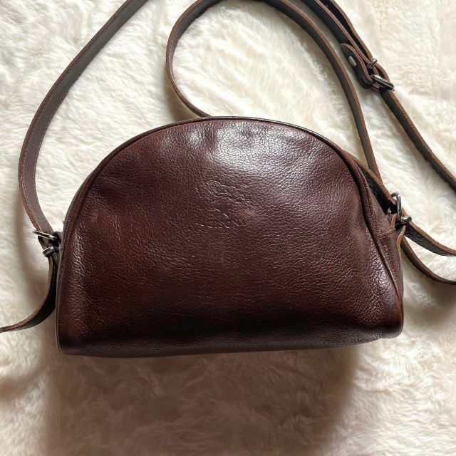 IL BISONTE - 【美品】イルビゾンテ☆ショルダーバッグ ミニ ロゴ型