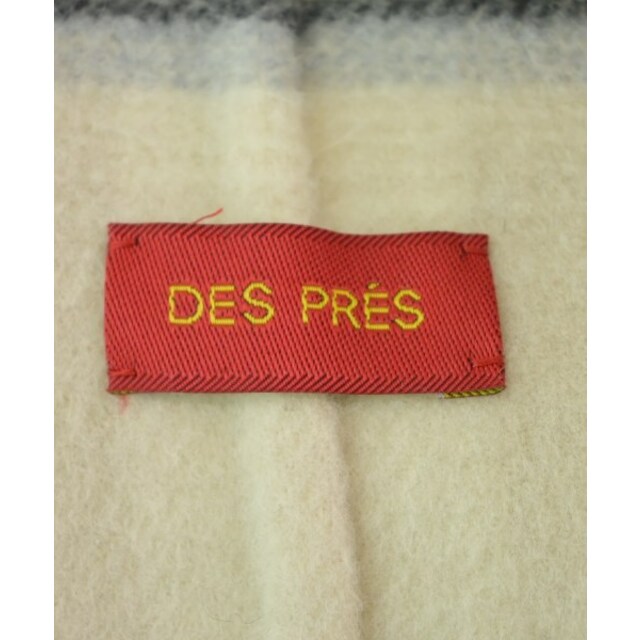 DES PRES(デプレ)のDES PRES コート（その他） 34(XS位) ベージュ系x黒(チェック) 【古着】【中古】 レディースのジャケット/アウター(その他)の商品写真