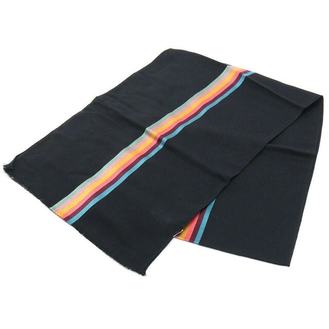 Paul Smith - ポールスミス マフラー M1A454D AS22 79 ブラックの通販