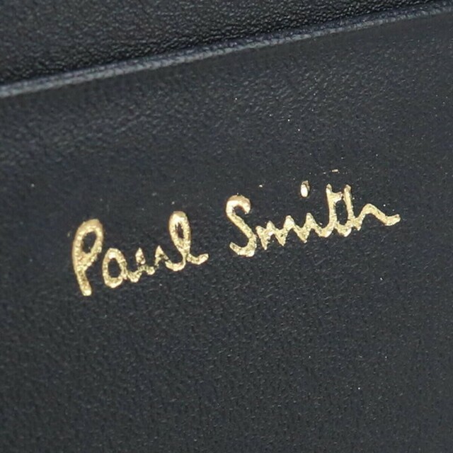 Paul Smith(ポールスミス)のポールスミス カードケース M1A4768 BMULTI 79 BLACK メンズのファッション小物(名刺入れ/定期入れ)の商品写真