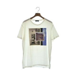 ラフシモンズ(RAF SIMONS)のRAF SIMONS ラフシモンズ Tシャツ・カットソー L アイボリー 【古着】【中古】(Tシャツ/カットソー(半袖/袖なし))